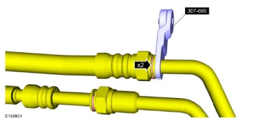 Transmission Fluid Cooler Tubes - 5.0L 32v Ti-VCT — original illustration 2, reference 9391
