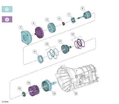 Transmission Description - Overview — original illustration 1, reference 8688