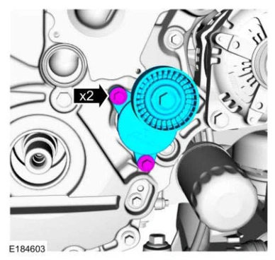 Engine Front Cover — original illustration 1, reference 5063