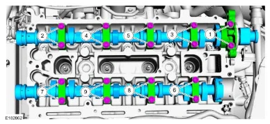 Camshafts — original illustration 1, reference 4584