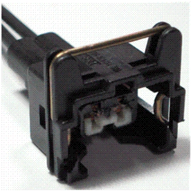 Connector End View C1246 - Turbocharger (Tc) Wastegate Regulating Valve Solenoid — original illustration 2, reference 4122