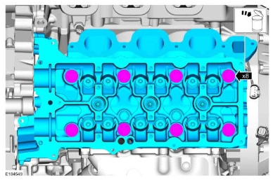 Cylinder Head LH — original illustration 1, reference 5040