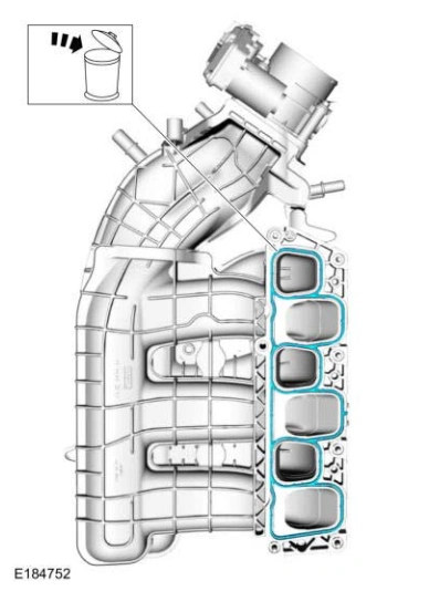 Upper Intake Manifold — original illustration 3, reference 5206