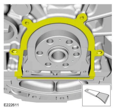 Crankshaft Rear Seal — original illustration 1, reference 4613