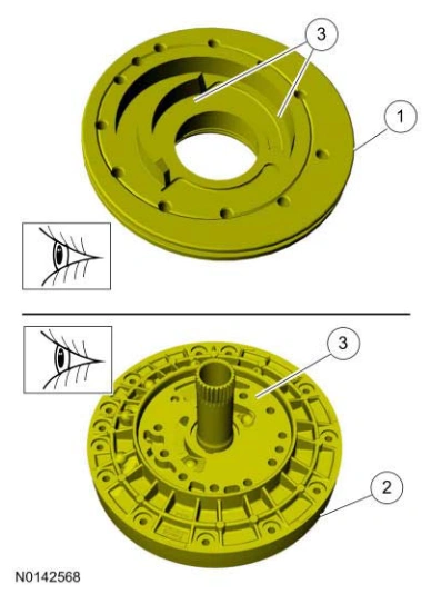 Shift Solenoids (Ss) — original illustration 2, reference 9050