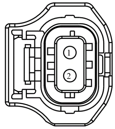 Connector End View C1745 - Cylinder Head Temperature (Cht) Sensor — original illustration 1, reference 4252