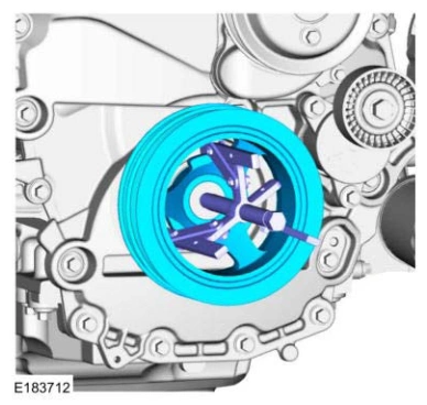 Crankshaft Front Seal — original illustration 2, reference 5023