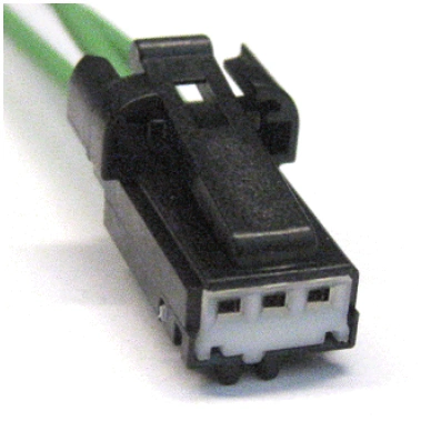 Connector End View C624 - Passenger Door Window Control Switch — original illustration 1, reference 4009