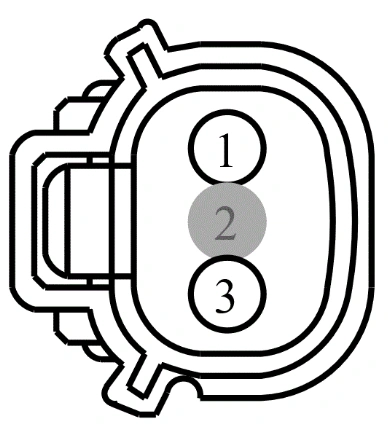 Connector End View C1602 - Ignition Coil-On-Plug 2 — original illustration 1, reference 4197