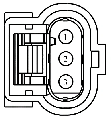 Connector End View C1612 - Camshaft Position Bank 1 Sensor 1 (Cmp11) — original illustration 1, reference 4215