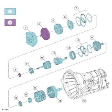 Transmission Description - Overview — original illustration 1, reference 8703