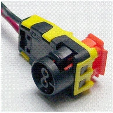 Connector End View C9032 - RH Side Air Curtain — original illustration 1, reference 4502