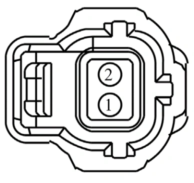 Connector End View C1064 - Engine Coolant Temperature (Ect) Sensor — original illustration 1, reference 4074