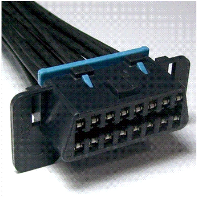 Connector End View C254 - Glove Compartment Lamp — original illustration 1, reference 3834