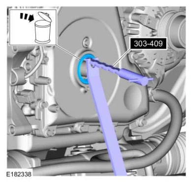 Crankshaft Front Seal — original illustration 1, reference 4602