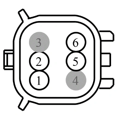 Connector End View C1026 - Inline — original illustration 1, reference 4052