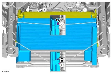 Radiator — original illustration 1, reference 5888