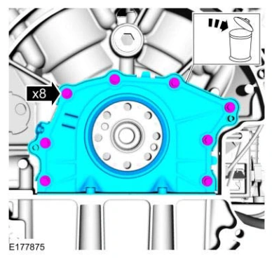 Crankshaft Rear Seal — original illustration 2, reference 5029