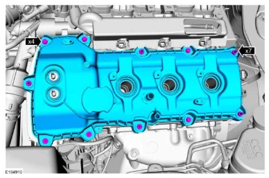 Valve Cover LH — original illustration 1, reference 5213