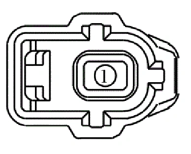 Connector End View C107 - Cylinder Head Temperature (Cht) Sensor 2 — original illustration 1, reference 3700