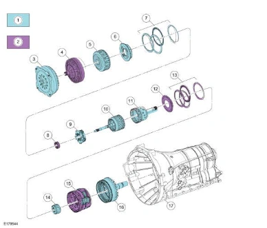 Transmission Description - Overview — original illustration 1, reference 8695