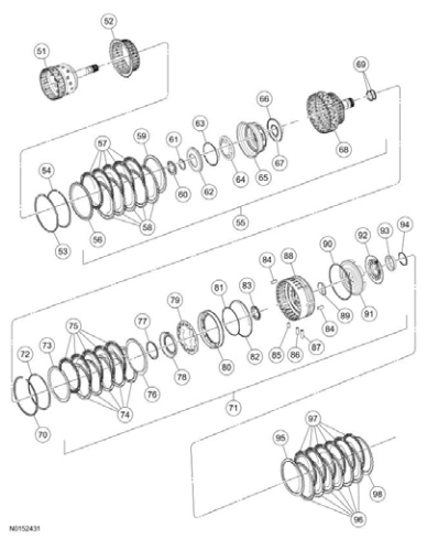 Transmission Description - Overview — original illustration 1, reference 8720