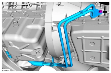 Transmission Fluid Cooler Tubes - 5.0L 32v Ti-VCT — original illustration 1, reference 9392