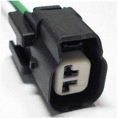 Connector End View C131 - Horn — original illustration 1, reference 3721