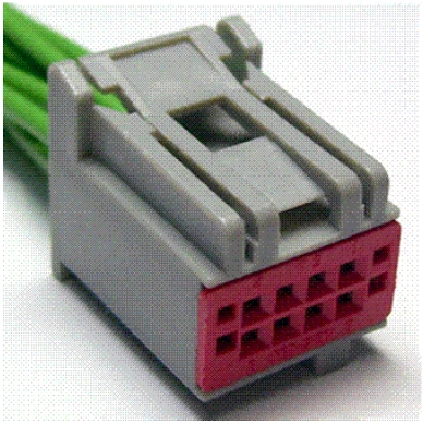 Connector End View C3808 - Inline — original illustration 1, reference 4427