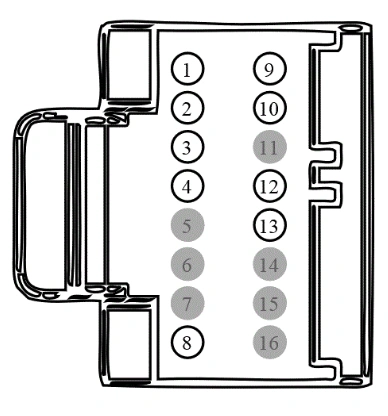 Connector End View C220 - Instrument Panel Cluster (Ipc) — original illustration 1, reference 3818