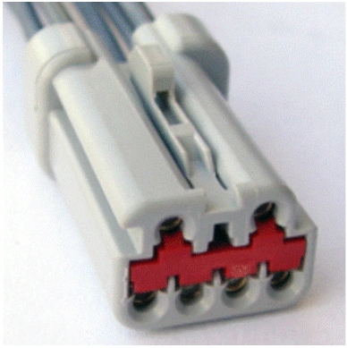 Connector End View C4116 - Evaporative Emission Canister Vent Solenoid — original illustration 1, reference 4452