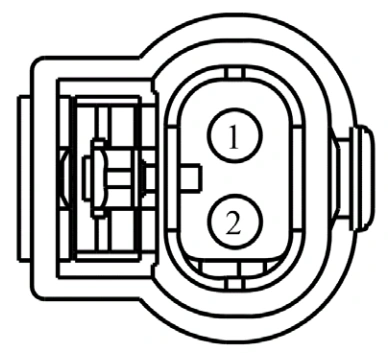 Connector End View C1369 - Variable Camshaft Timing Bank 1 Solenoid 2 (Vct12) — original illustration 2, reference 4136