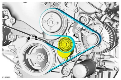 Accessory Drive Belt — original illustration 1, reference 4541