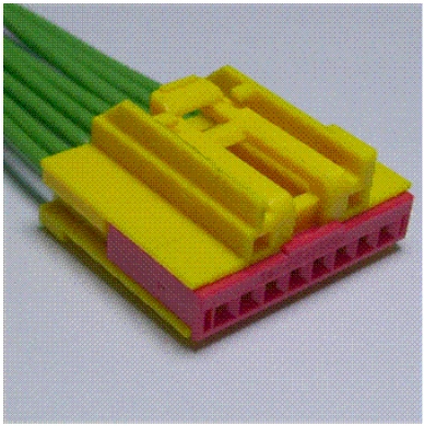 Connector End View C263 - Inline — original illustration 1, reference 3838