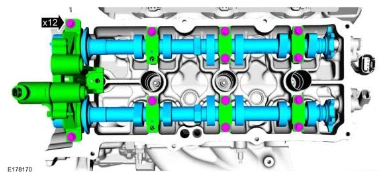 Camshafts — original illustration 2, reference 5009