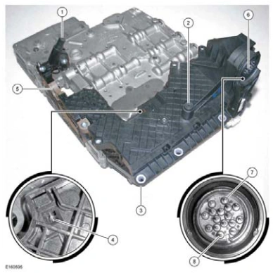 Main Control Valve Body — original illustration 1, reference 8658
