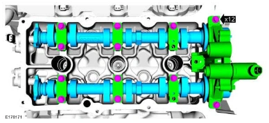 Camshafts — original illustration 1, reference 5011