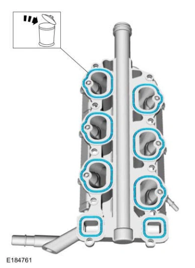 Lower Intake Manifold — original illustration 1, reference 5106