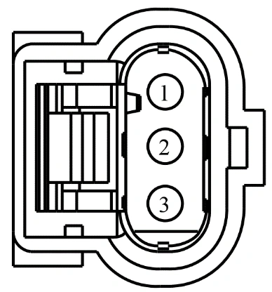 Connector End View C1613 - Camshaft Position Bank 2 Sensor 1 (Cmp21) — original illustration 1, reference 4217