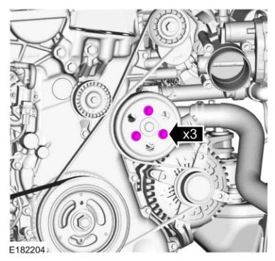 Engine Front Cover — original illustration 1, reference 4635