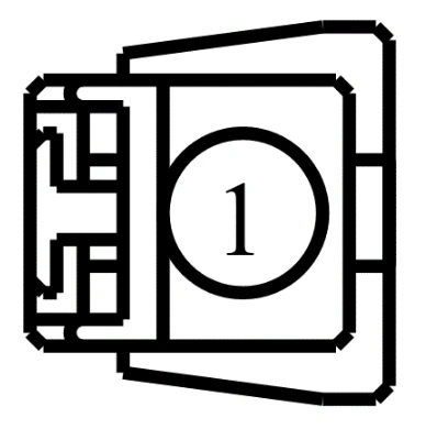 Connector End View C402a - Heated Rear Window Element — original illustration 1, reference 3933