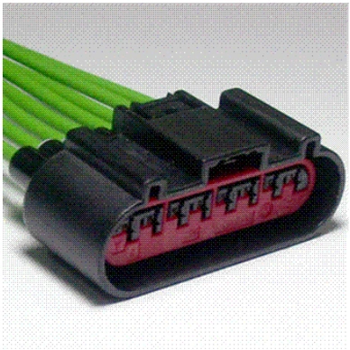 Connector End View C612 - Front Door Woofer Speaker RH — original illustration 1, reference 4005