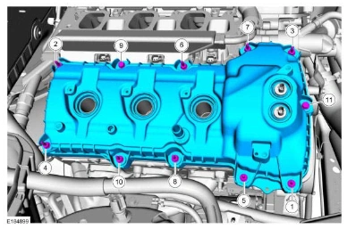 Valve Cover RH — original illustration 3, reference 5225