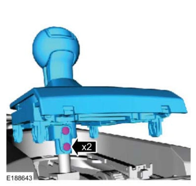 Selector Lever Knob — original illustration 2, reference 9117