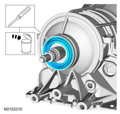 Output Shaft Seal — original illustration 1, reference 8950