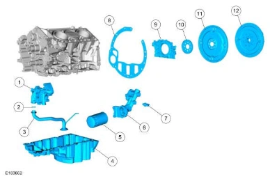 Engine Component View — original illustration 1, reference 5004