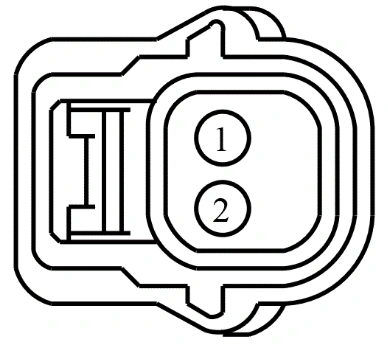 Connector End View C356 - Seat Position Sensor LH — original illustration 2, reference 3918