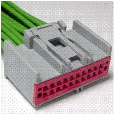 Connector End View C352 - Front Seat Control Switch LH — original illustration 1, reference 3915