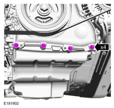 Oil Pan — original illustration 1, reference 4695