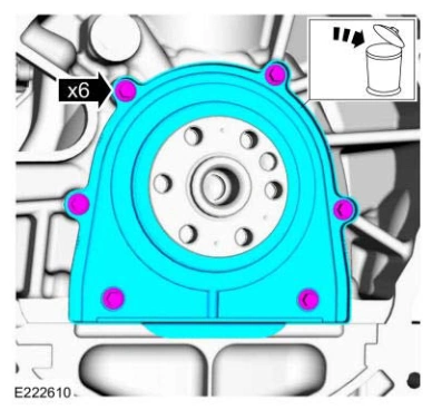 Crankshaft Rear Seal — original illustration 1, reference 4612